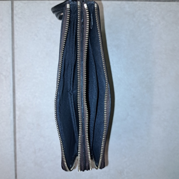 Coach Brown Zip Wallet - Picture 4 of 4